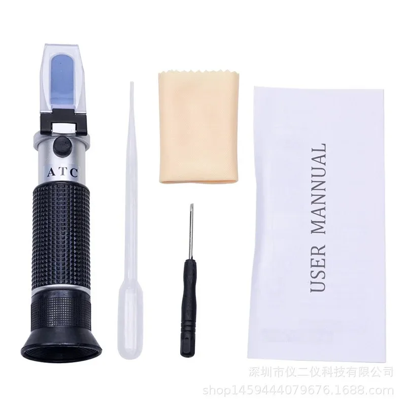 Hand-held refractometer sugar meter 0-32 sugar meter refractometer sweetness meter cutting fluid fructose test meter