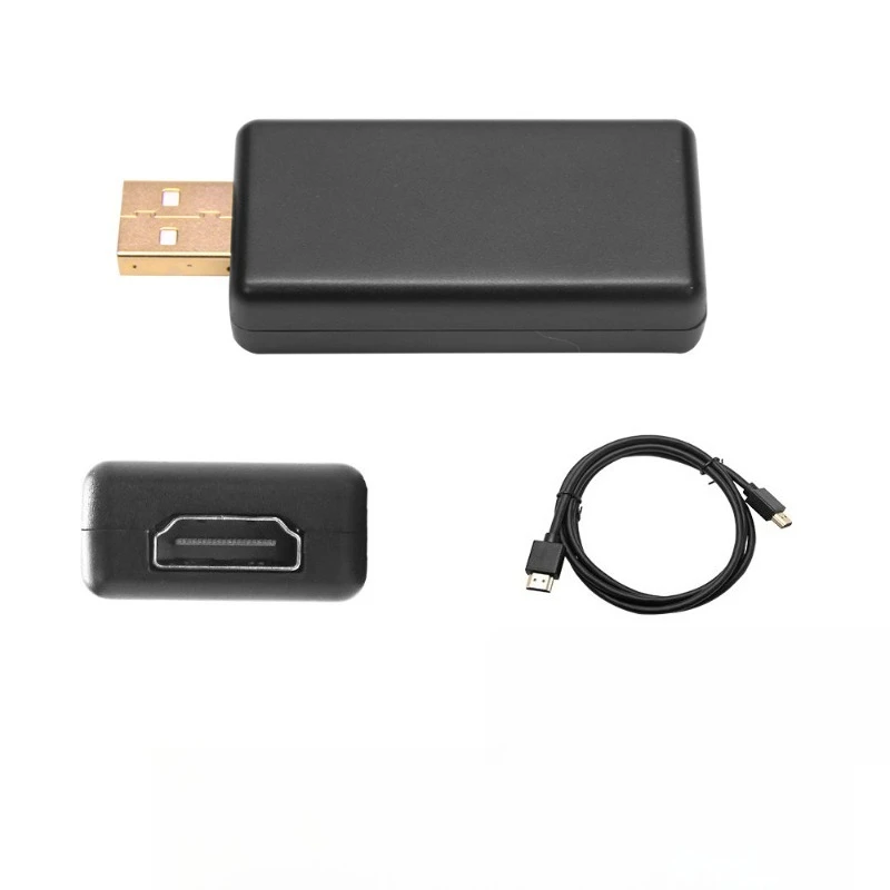Car USB Video Output Wire, External DVD Navigation Input Cable, Automotive Exterior Modification Accessories