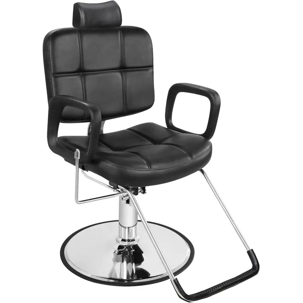 

Black Hydraulic Reclining Barber Chair for Salon and Spa Shampoo Services 2059 Customized