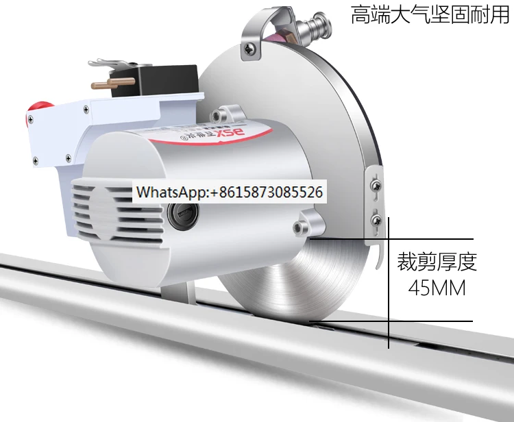 

200W High-Speed Delay Track Cloth Cutting Machine LCD Counting One-key Start Automatic Knife Sharpening