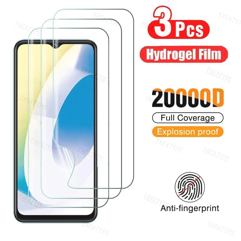 Гидрогелевая пленка для OPPO A15 A16 A16S A17 A17K A54 A74 A94 A91 A96 A5 A9 2020, Защитная пленка для экрана OPPO A17 A17K, пленка, 3 шт.