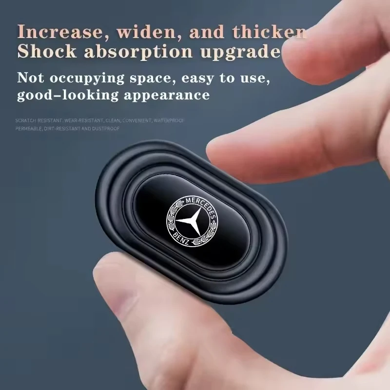 Car Door Anti Shock Pad Silicone Sticker for Mercedes Benz W210 W108 W204 W205 W126 W203 W211 W212 W124 W201 CLA CLK CLS GLA