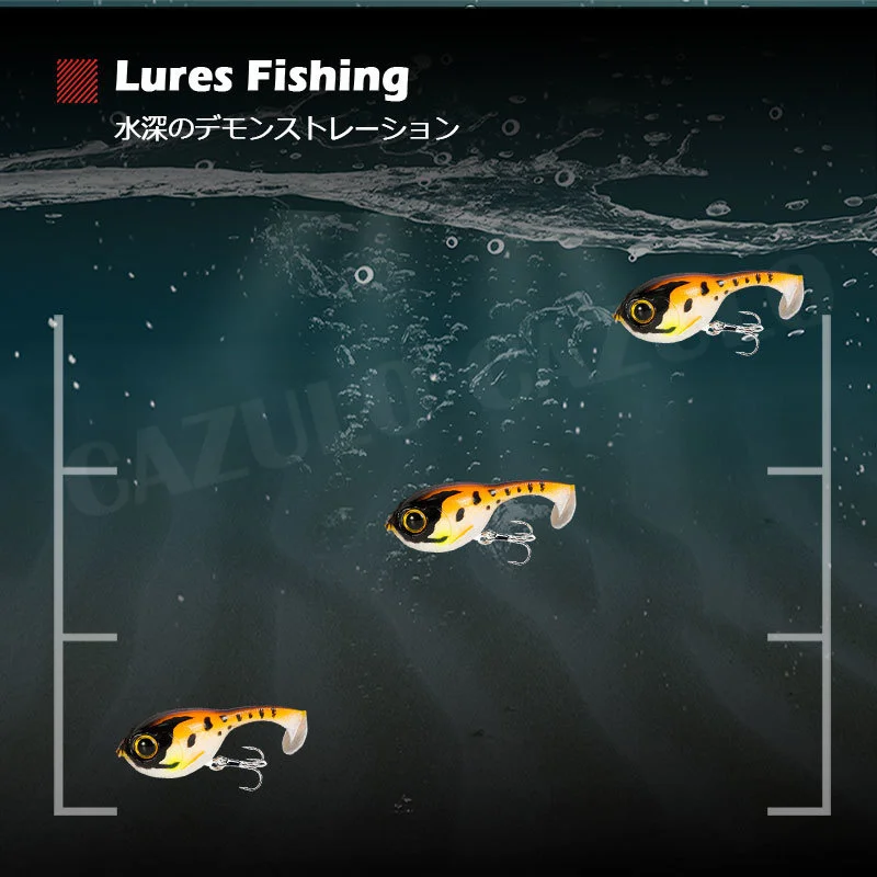 2023 Balloonfish Lokken 60Mm 9.5G Enkele Haak Zinken Leurre Souple Zacht Aas Pesca Accesorios Isca Kunstmatige Vissen Apparatuur