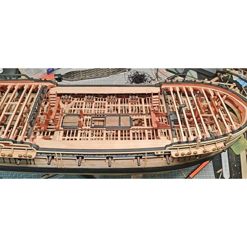 Royal Navy Full Rib Ship Model Set Model Toy