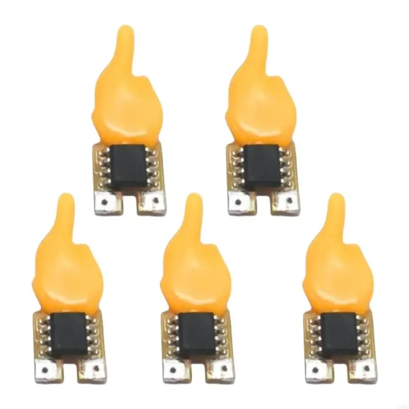 e5be 5pcs LED شمعة اللهب الشمعة ضوء اللهب على شكل خيوط اللمبة لحزب التخييم مطعم تزيين الضوء الدائم