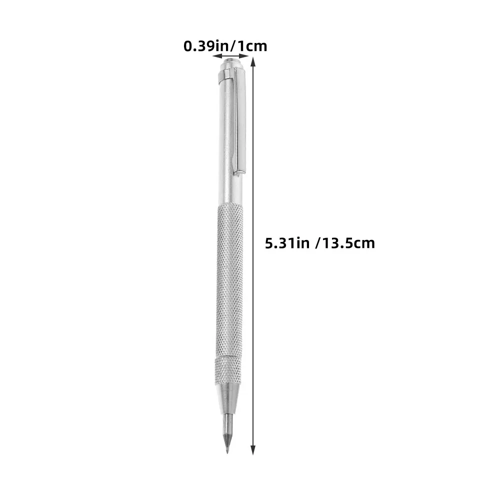 1Set Glass Metal Heavy Duty Tile Marking Pen Scribe Tungsten Steel Needle Engraving Ceramic Carpentry Accurate
