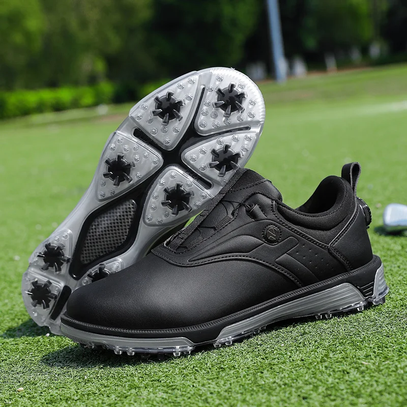 

New Men Golf Shoes Lightweight Male Golfing Sneakers Waterproof Walking Footwears Golfers