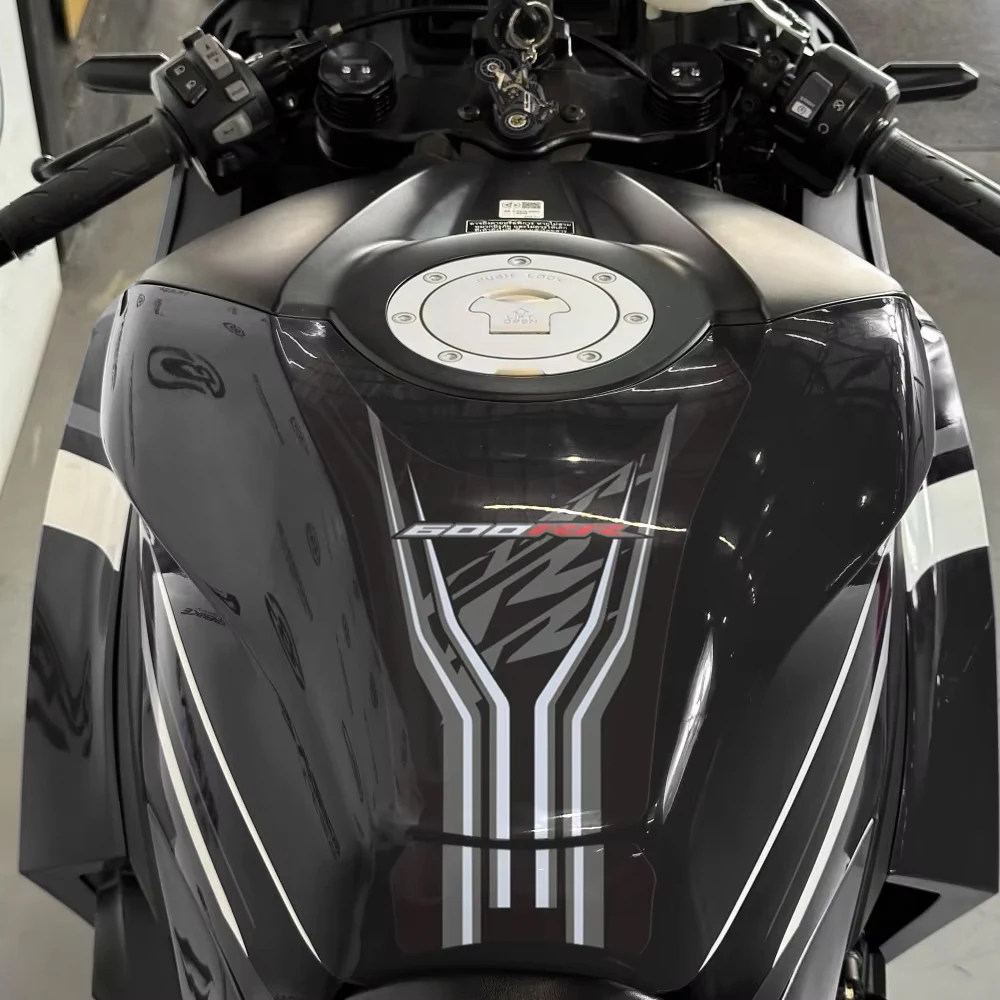 3D Gel Tank Pad Protector Stickers Paint Protection Decal Kit For HONDA CBR600RR CBR 600RR 2024 2025 Motorcycle Accessories