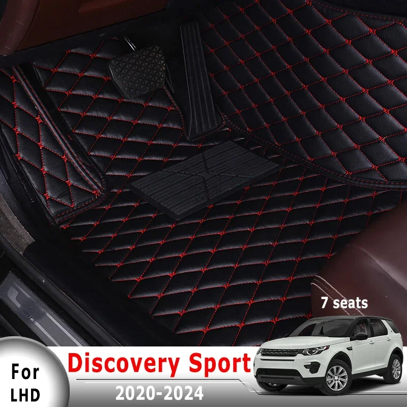 

For Land Rover Discovery Sport 2024 2023 2022 2021 2020 (7 seats) Car Floor Mats Auto Accessories Carpets Interior Replacement