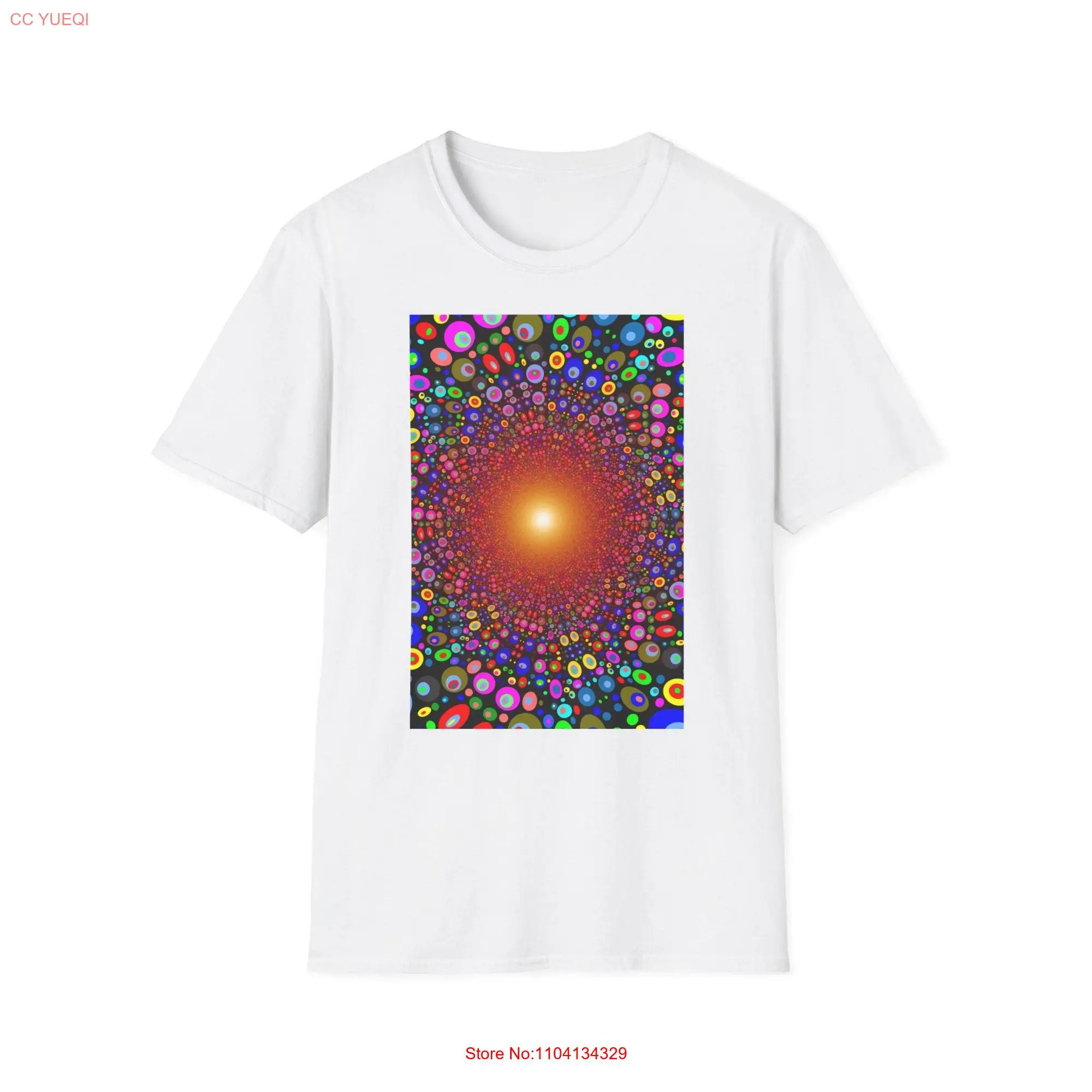 T Shirt Maglietta Disco Techno long or short sleeves