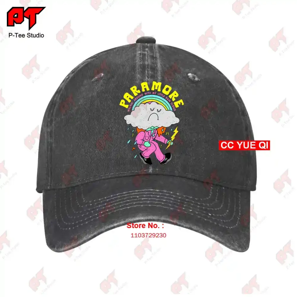 Paramore Hard Times Baseball Caps Truck Cap QKF1