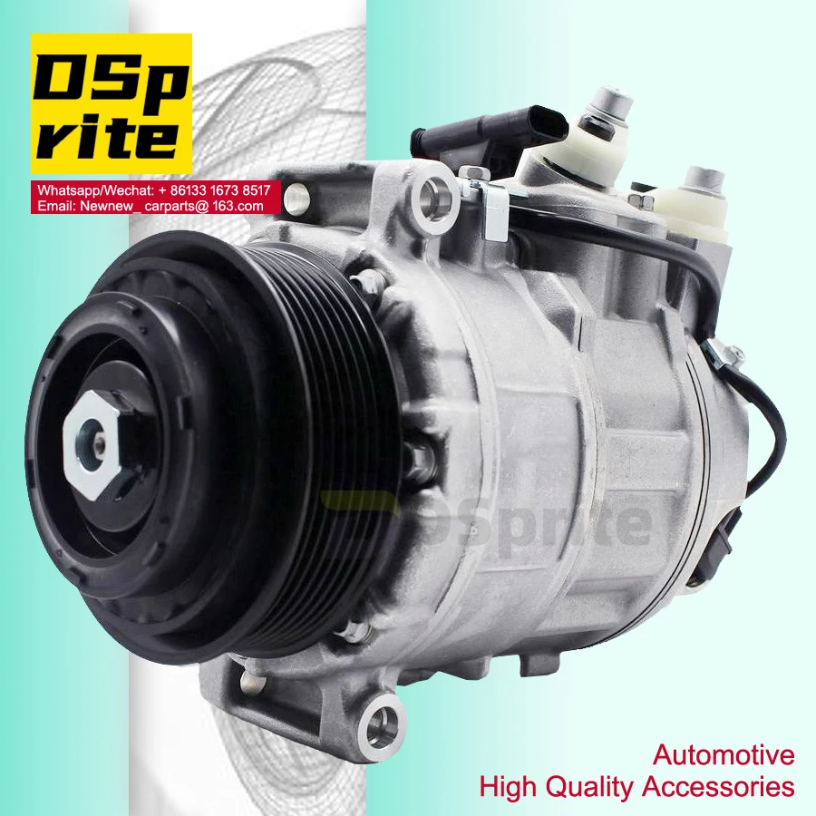 

New 7SES17C AC Air Conditioner COMPRESSOR A0008303501 For Mercedes BENZ GLE 350D 2018 447150-6073 12V 6PK