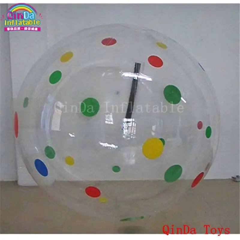 Bouncing Jumbo Water Balls With Free Air Pump,2M Diameter Inflatable Water Walking Balloon For Water Sport Games
