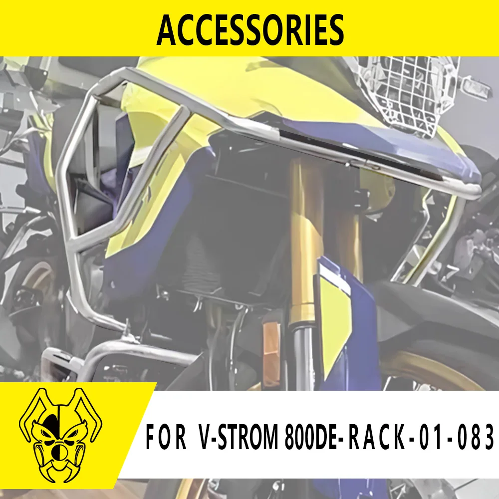 

MTKRACING Crash bars For SUZUKI V-STROM 800DE 2024 Motorcycle Bumper Front Engine Guard Highway Crash Bar Protection Accessories