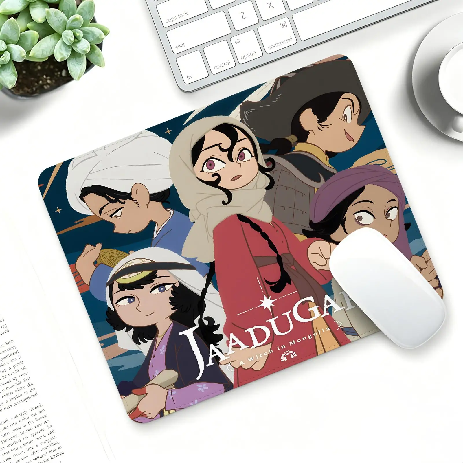 A Witch's Life in Mongol Mouse Pad Regular gaming mouse pad S/M/L size Office mouse pad Laptop desk mat Stitched edge mouse pad