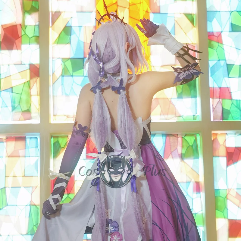 Honkai: disfraz de Star Rail Castorice, traje de juego, vestido elegante, uniforme, ropa de fiesta de Carnaval y Halloween, ropa para mujer