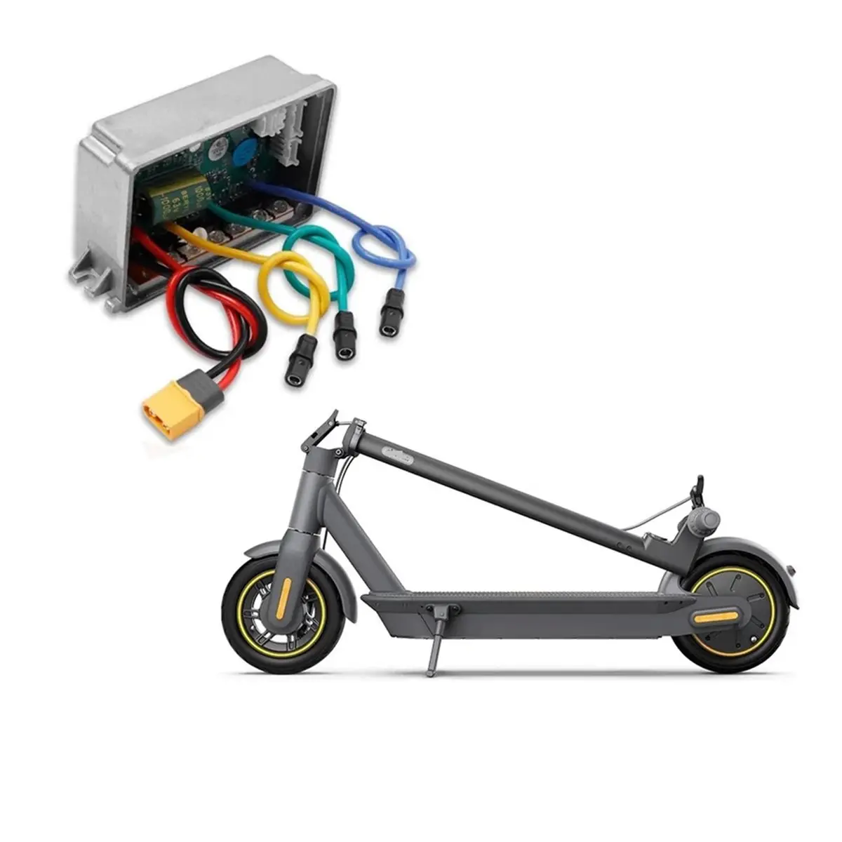 

(X07A) Главная плата контроллера электросамоката для Ninebot Max G30, материнская плата приборной панели с креплением