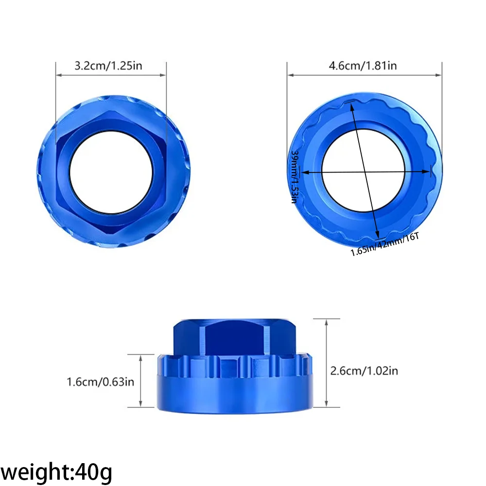 Bicycle Front Chainring Direct Mount Removal Tool For SHIMANOSM-XTR FC-M9100/M9120 XT FC-M8100/M8120/M8130 SLX FC-M7100/M7130