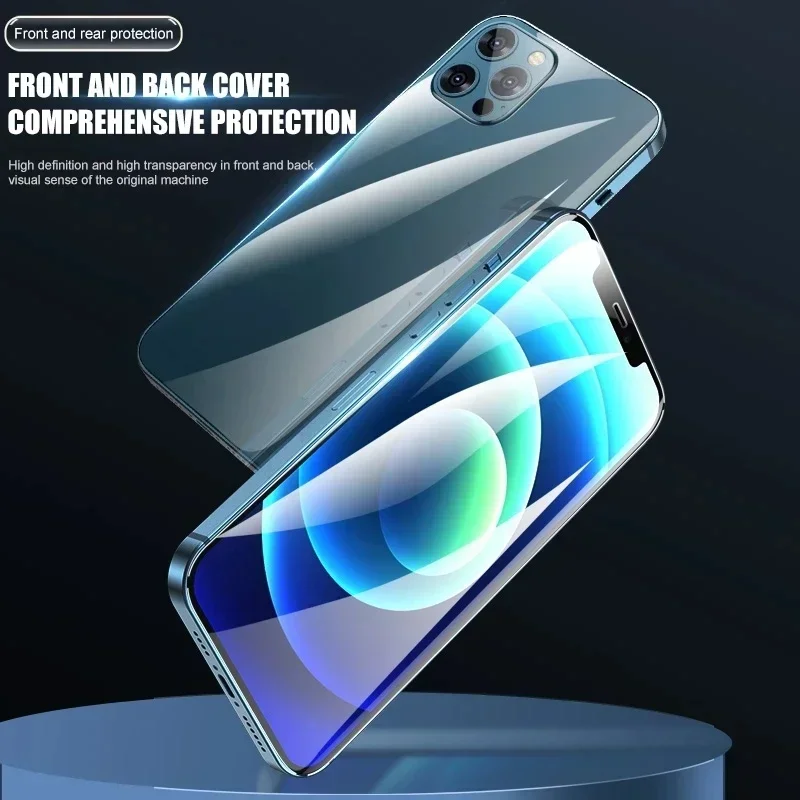 Hydrogel Film For iPhone 17 16 15 14 13 12 Mini 11 Pro XS Max XR X 8 7 Plus SE 2022 Front Screen Protector Back Film Not Glass