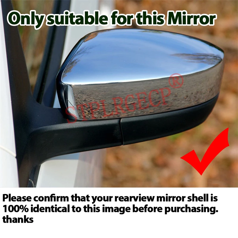 Left Right Side Sliver Heated Wing Mirror Glass LH RH Rear View Mirror Plate for Seat Mii Toledo 12-19 Citigo 11-20 UP! 11-16