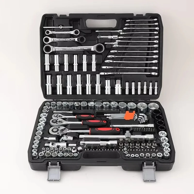 SXLL haute qualité 151 pièces perle Nickel mat machines maison ensemble d'outils personnalisable, moto vélo réparation OEM ensemble d'outils