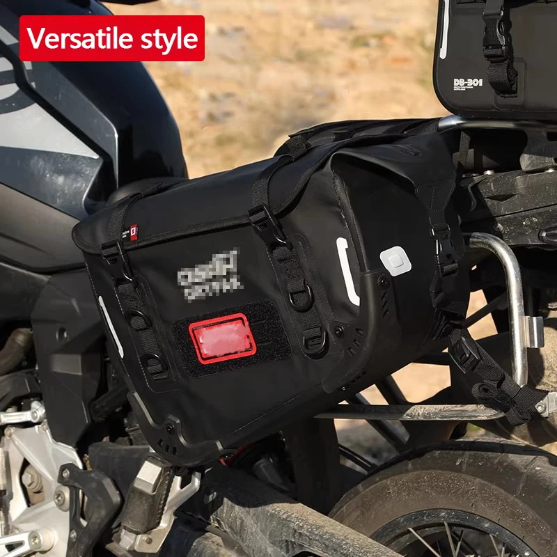 The waterproof rear seat bag for off-road motorcycles can be used for both outdoor trips and long-distance motorcycle travel