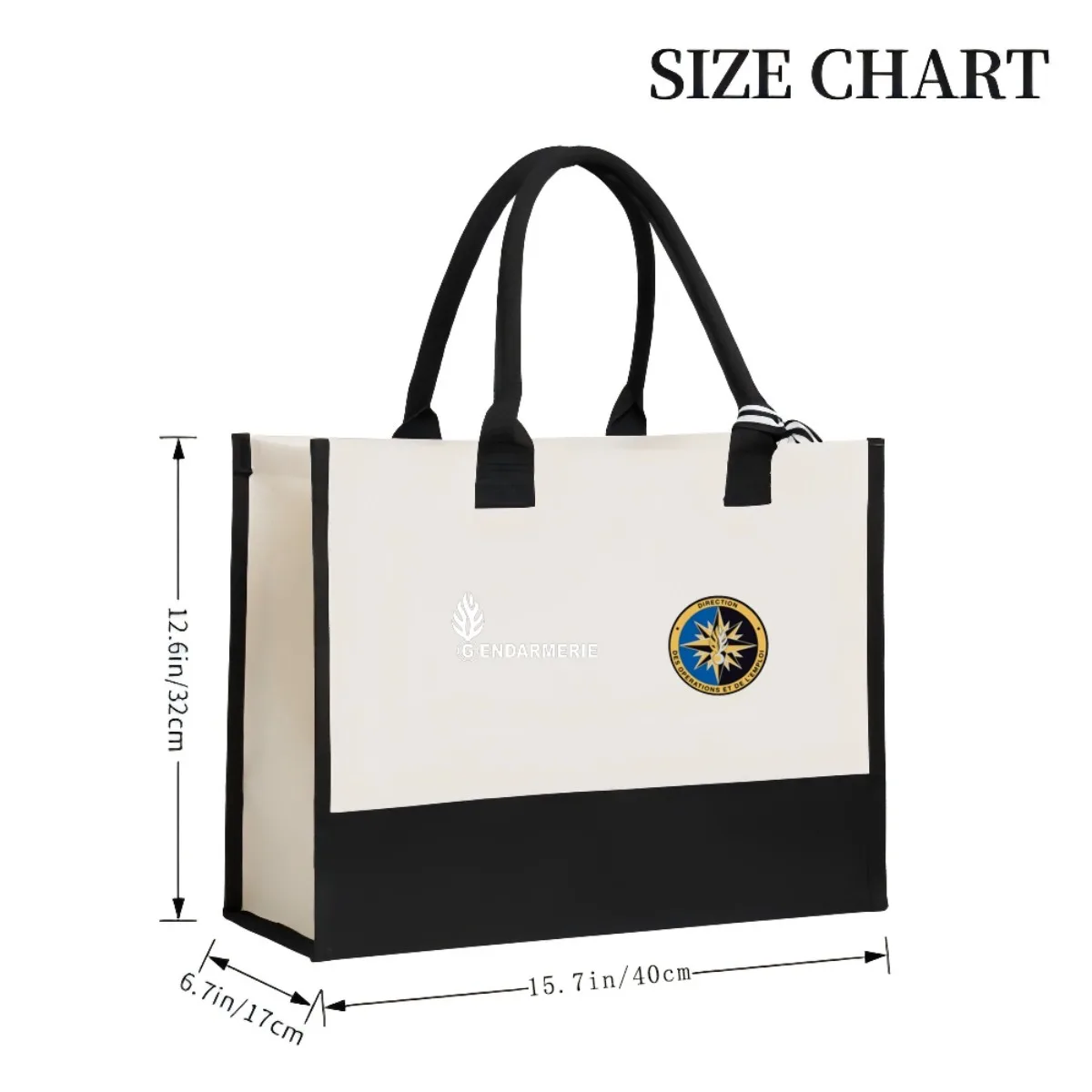 الاتجاه des opérations et de l'emploi 2026 وصول جديد موضة عملية واسعة قابلة لإعادة الاستخدام حمل حقيبة نمط طباعة 2 لهجة الثقيلة