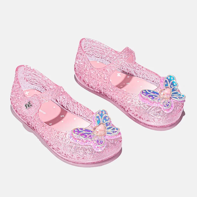 

Girls' Princess Sandals Summer New Fashion Children's Casual Beach Sandals Soft Bottom Comfortable Baby Kid's Crystal Shoes