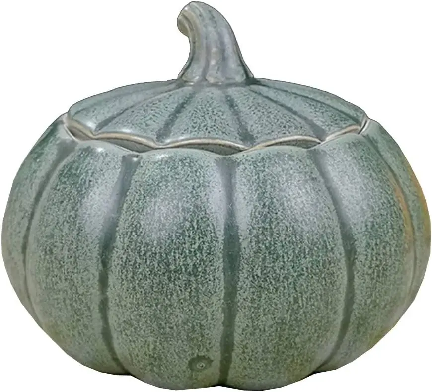 Ceramic Pumpkin Shape Moisture  Food  Tank Food Jar