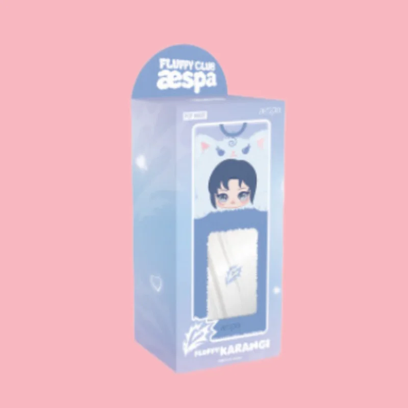 POPMART Aespa Fluffy Card Holder K-pop Photocard Collection Plush