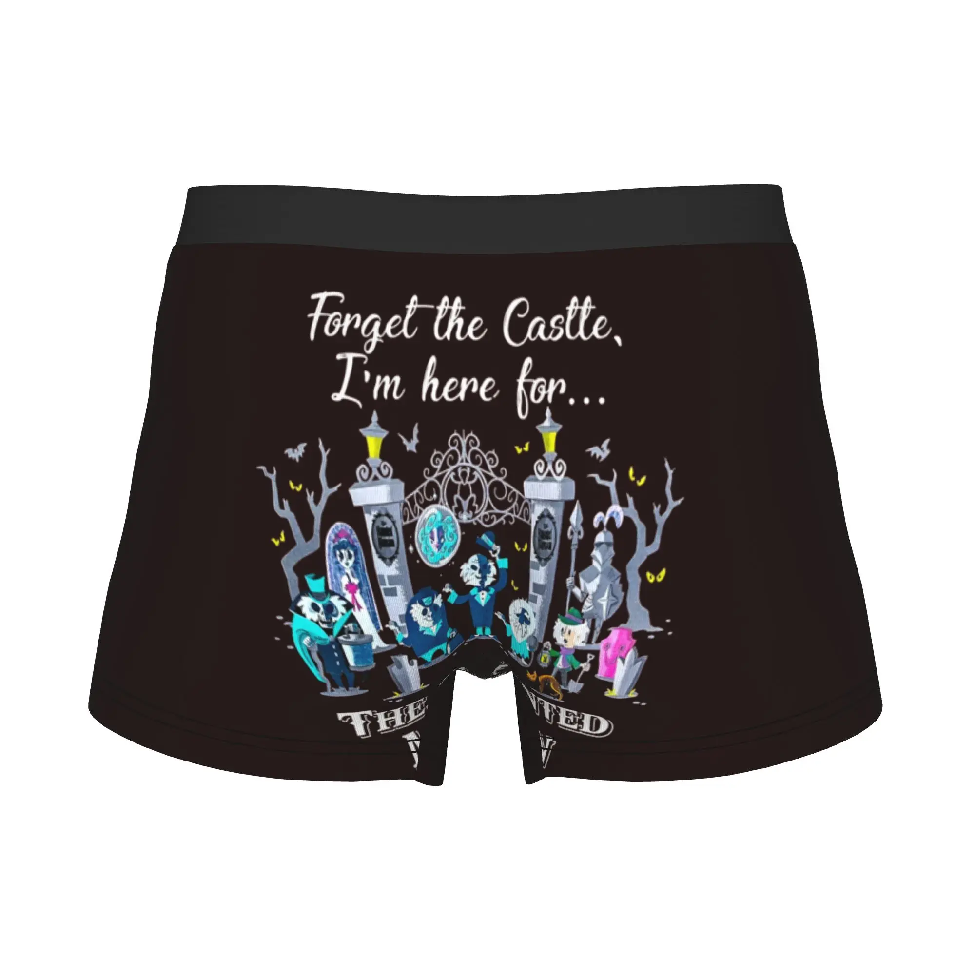 Magic Kingdom  Cute Forget Haunted Mansion Boxers Shorts Men's Dread Manor Briefs Underwear Cool Underpants
