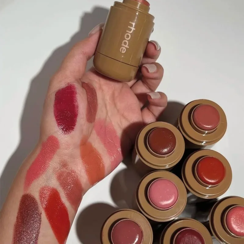 العلامة التجارية مستحضرات التجميل مسحوق أحمر الخدود كريم أحمر الخدود نماذجين رمز اللون الساخن الشمس نقع تان خط المشاهير نمط منتجات ماكياج المحمولة #6