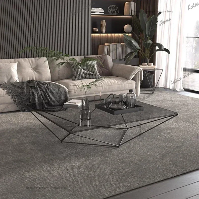 ld Italian Minimalism Coffee Tables Luxury Glass Originality Living Room Coffee Tables Advanced Home Furniture Stolik Kawowy