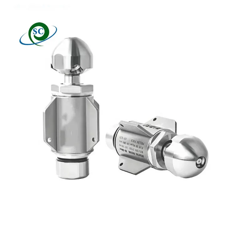 PG/1 فوهة تنظيف أنابيب الصرف الصحي الدوارة ذات الضغط العالي، فوهة تنظيف الخزان الدوارة