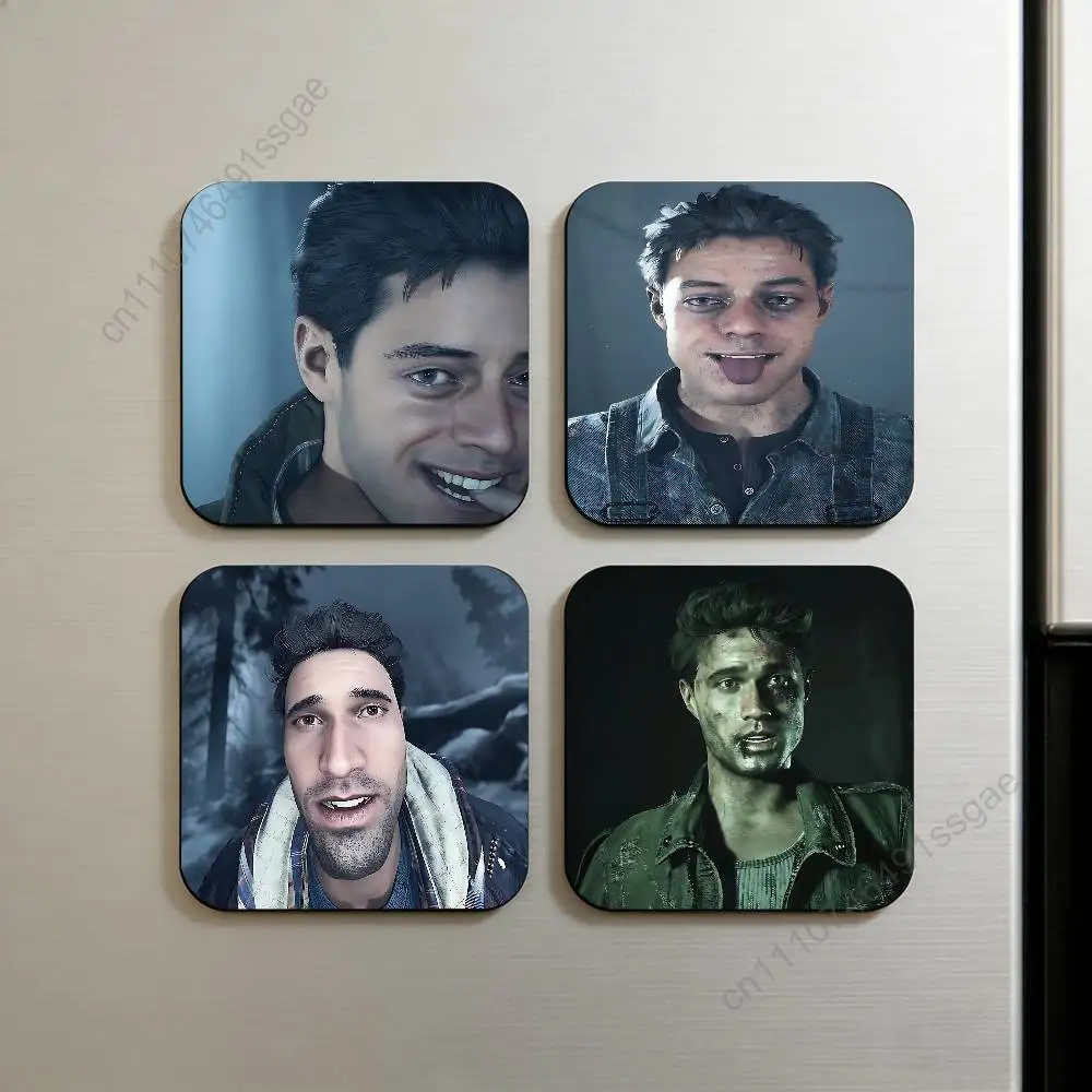 Mike Josh U-Until D-Dawn Square Decorative Fridge Magnets for Home Kitchen Office Whiteboard & Locker