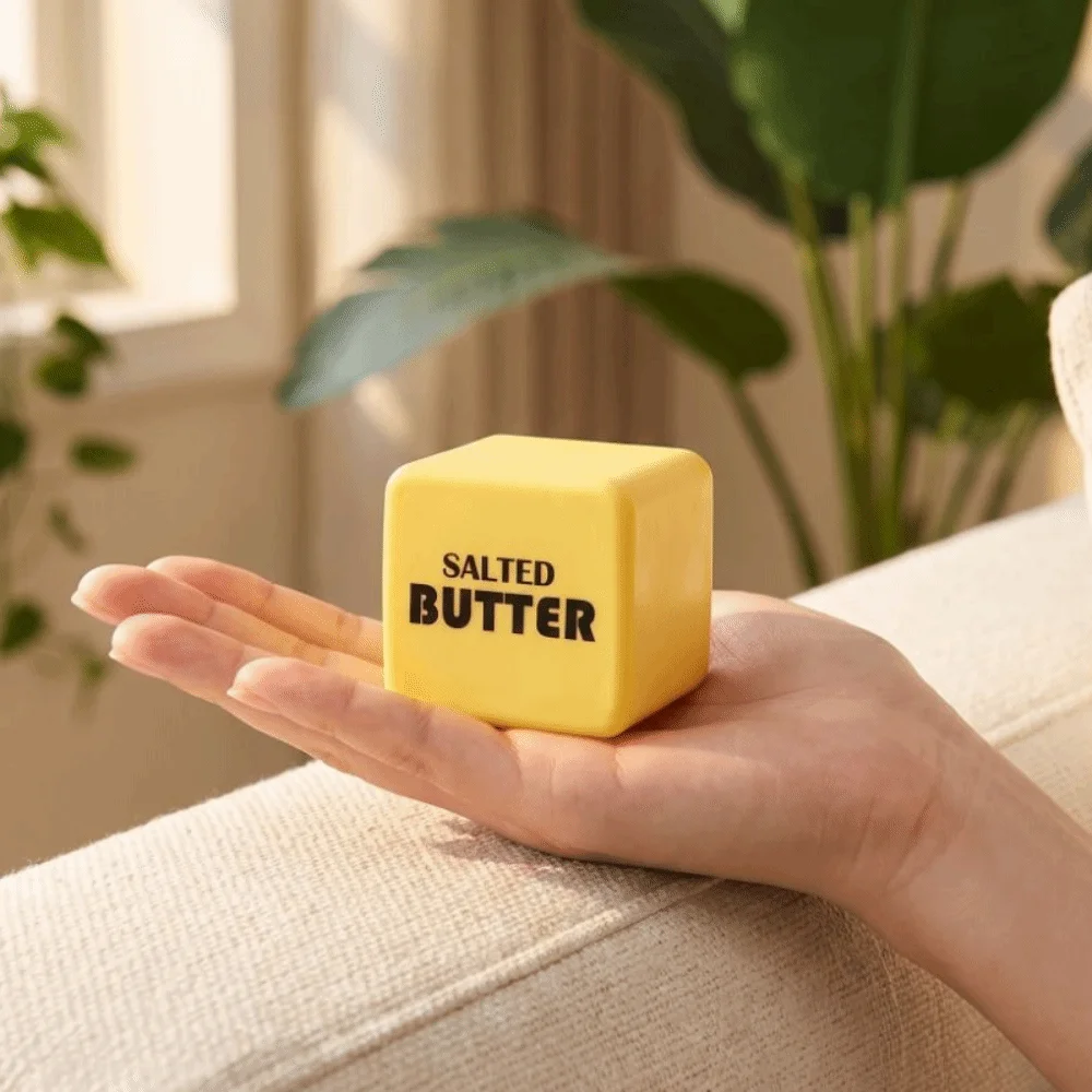 Portable Cute Butter Squeezing Hallowmas Kneading Butter Stick Squishy Hand Relax 3cm Slow Rebound Squeeze Office Desk