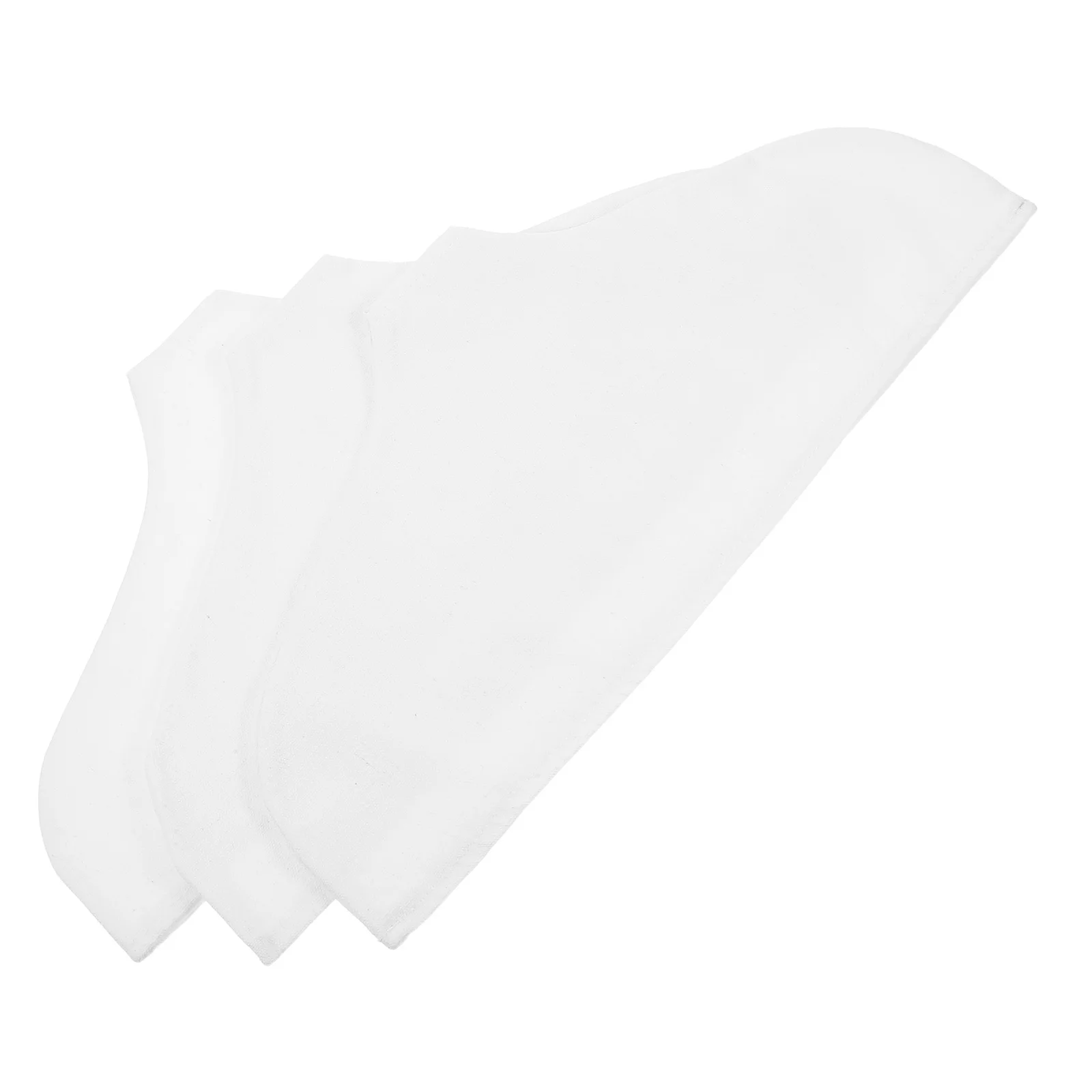 

3 Pcs Cloth Hanger Cover Anti-slip Dust-proof Protection Protector Cotton Linen Organizer