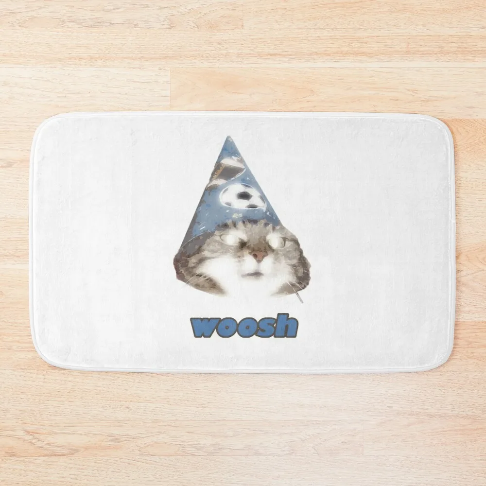 

woosh you have wizard cat meme Bath Mat Carpet Anti Slip Set For Bathroom Anti-Slip Bathtub Mat