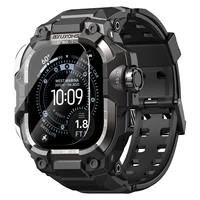 Funda resistente con banda para Apple Watch 49mm 44mm 45mm 46mm, cubierta de parachoques a prueba de golpes para iWatch Ultra/2/3 Series 11 10 9 8 7 SE