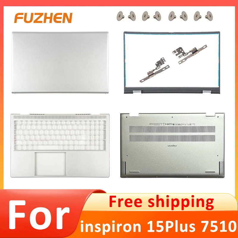 

For inspiron 15Plus 7510 LCD Back Cover/Front Bezel,Frame Bezel/Palmrest(without Keyboard)/Bottom Case/Hinge