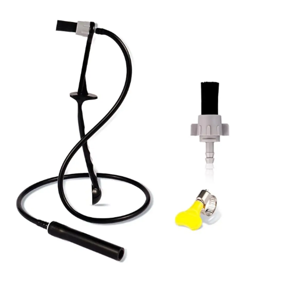 Big Discount Coffee Machines Steam Cleaning Brush,Featuring A Scoop-Shaped End and Removable Heat-Resistant Brush Head