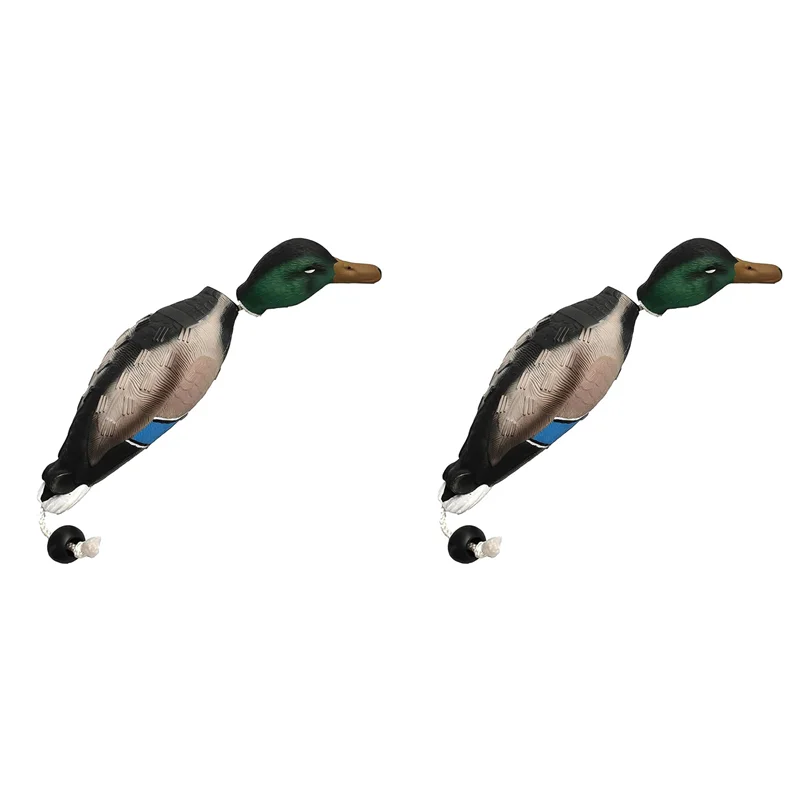 

B24C-2X Duck Dummy Bumper Mimics Dead Duck Bumper For Training Puppies Or Adult Hunting Dogs