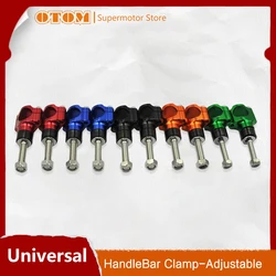 OTOM Motorcycle Handlebar Clamp CNC Aluminum Alloy Bar Clamps 1 1/8
