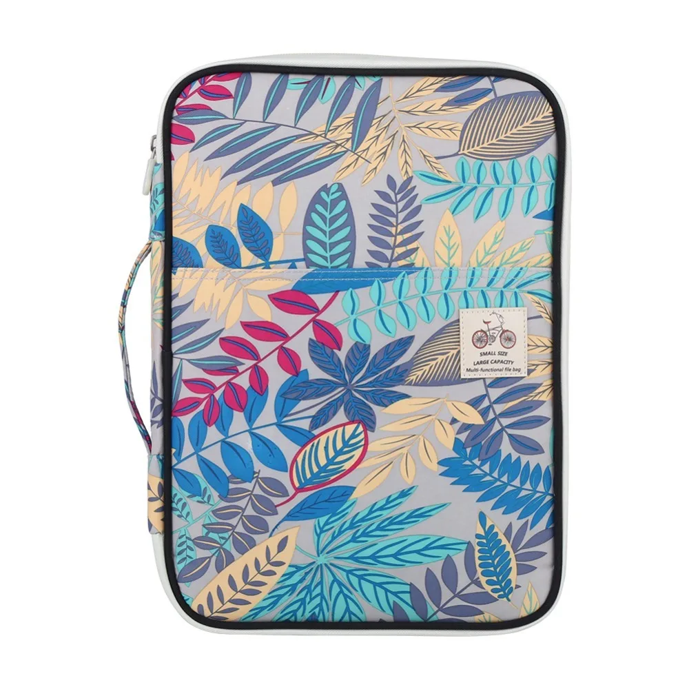 

Прочная сумка для документов формата А4 с несколькими карманами, 4 типа, водонепроницаемая, на молнии, для защиты документов и ноутбуков