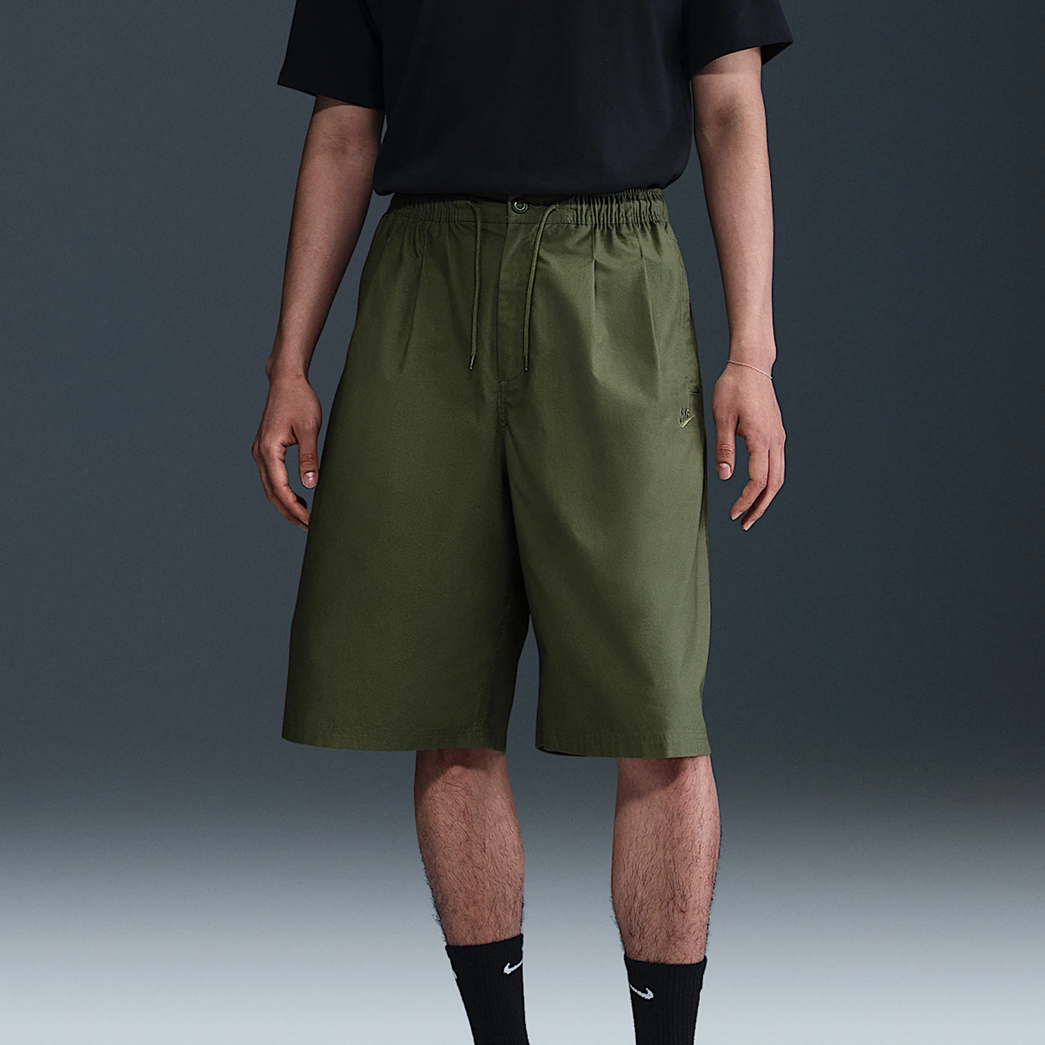 

Nike genuine 2025 Summer Men's Loose Woven Outdoor Shorts HJ2541-222