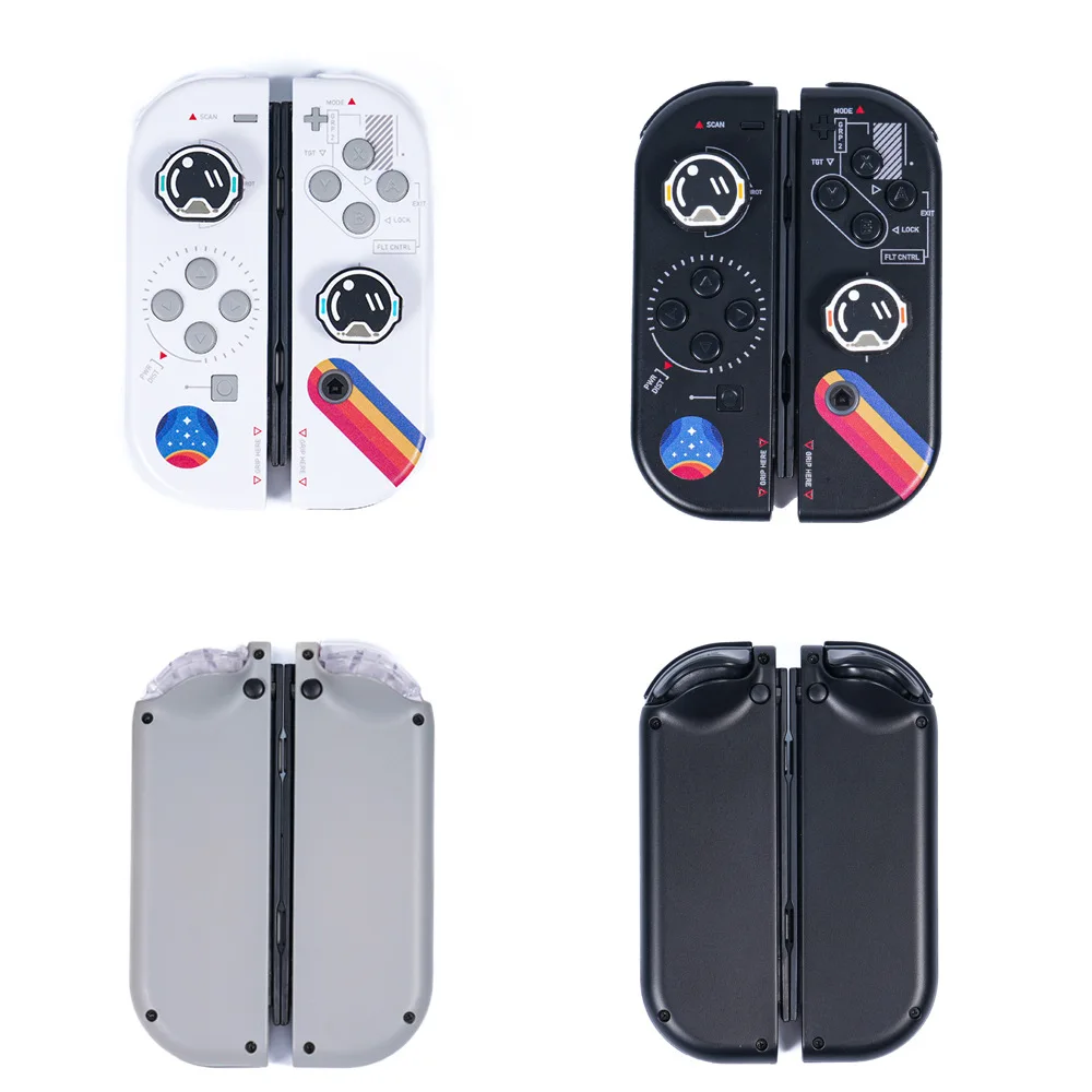 Imagem -03 - Yoteen Estrela Campo Substituição Shell para Nintendo Switch Joy-con Abxy Direção Botões Faça Você Mesmo Joystick Caps