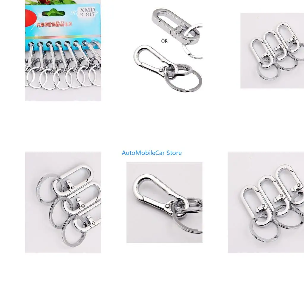 G8TE Carabiners Clips Quick Release Keychain Hook Multifunctional Outdoor Durable Tools Holiday Gifts for Friends Family