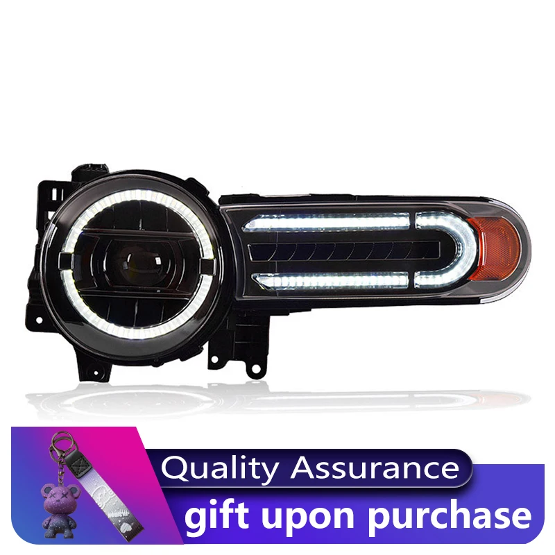

Car Styling For Toyota FJ Cruiser 2007-2020 Front Lamp DRL Headlight Turn Signal Dynamic LED Projector Lens Auto Accessories
