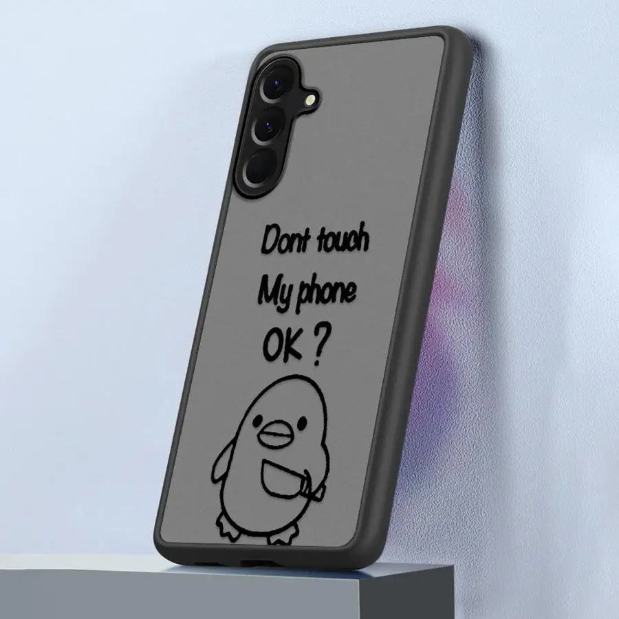 Funda trasera de teléfono con arte interesante de dibujos animados para Samsung Galaxy A14 A50 A15 A16 A12 A17 Note 20 Ultra 10+ 9 8 A30 A70 A06 A13