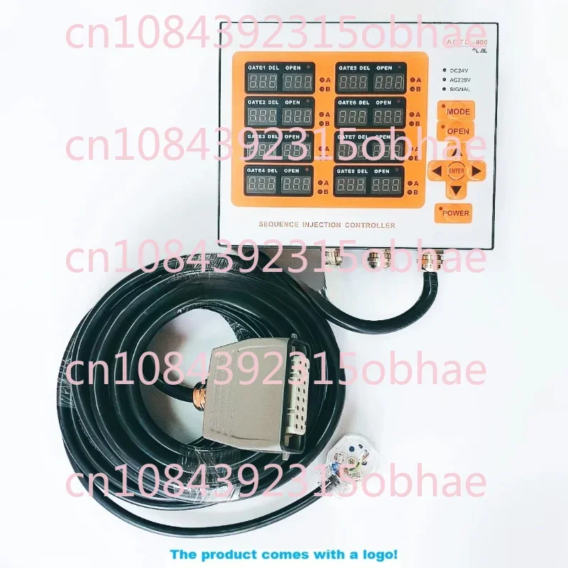 

Hot Runner Timing Controller Delayer 8 Groups Valve Oil Valve Time Controller 8 Points Mold Injection Molding Machine Pin Valve